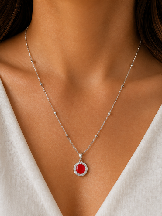 Ruhani Drop Pendant Necklace